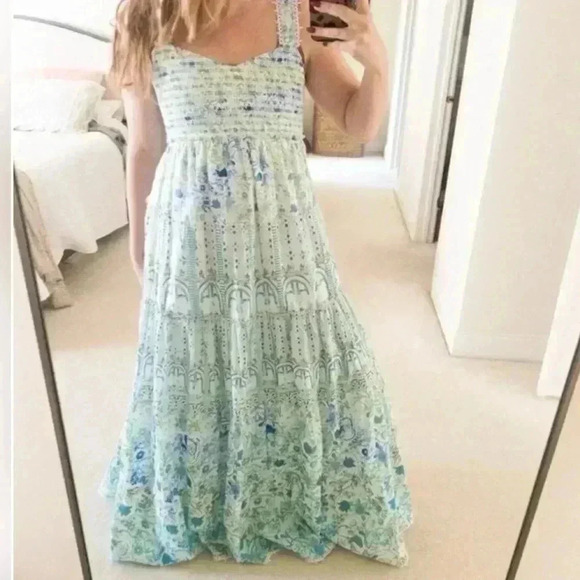 ROCOCO SAND Elan Maxi Beach Coastal Resort Dress NEW W/TAG Size M $650 - Picture 4 of 6